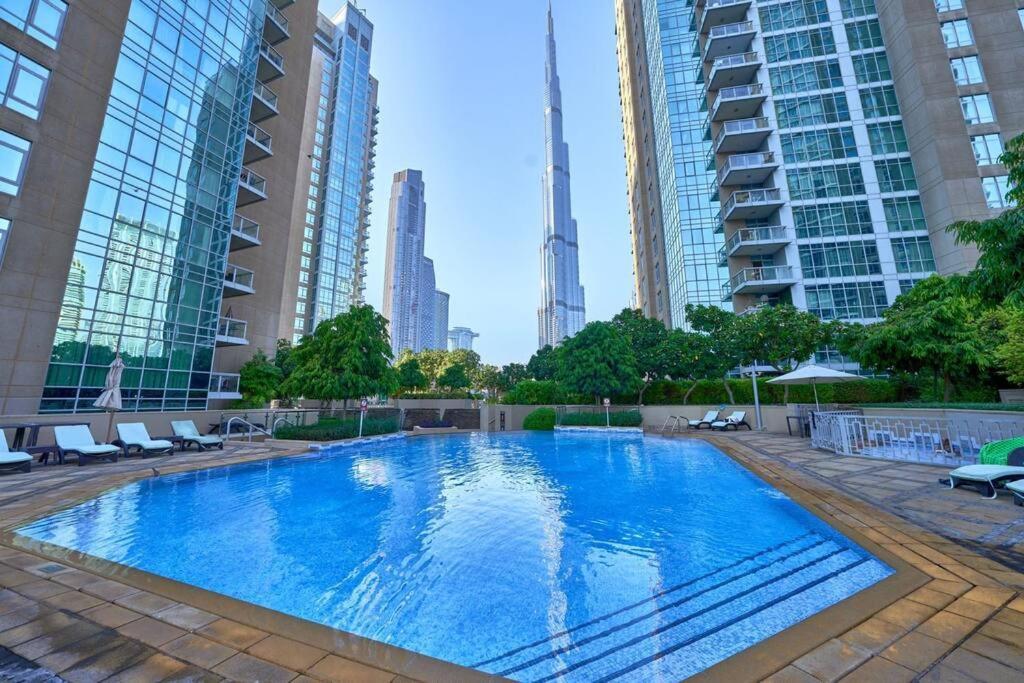Magnificent Luxury 3Br With Amazing Burj & Fountain View Apartment Dubai Luaran gambar