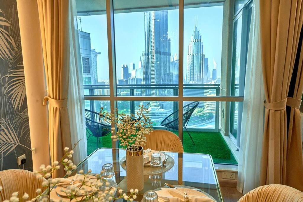 Magnificent Luxury 3Br With Amazing Burj & Fountain View Apartment Dubai Luaran gambar