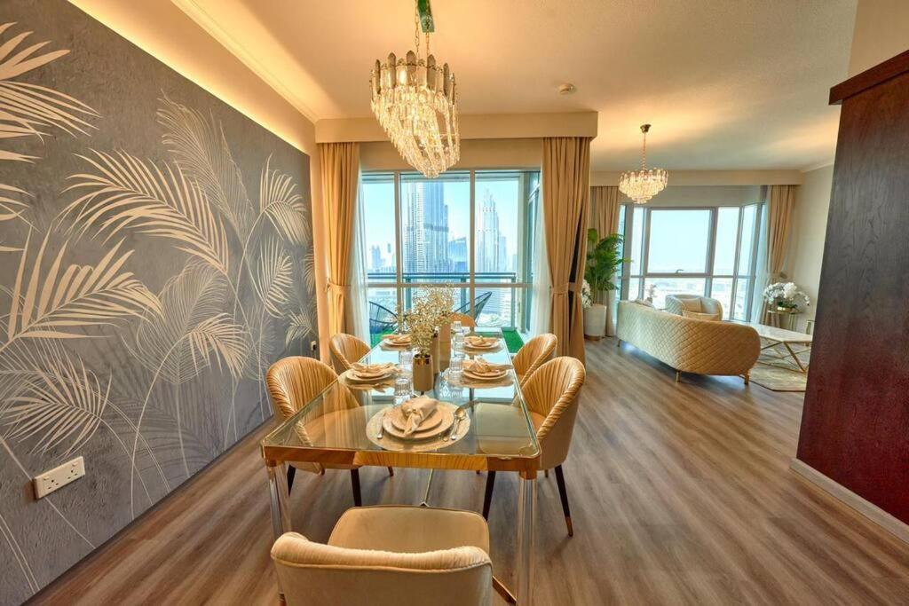 Magnificent Luxury 3Br With Amazing Burj & Fountain View Apartment Dubai Luaran gambar