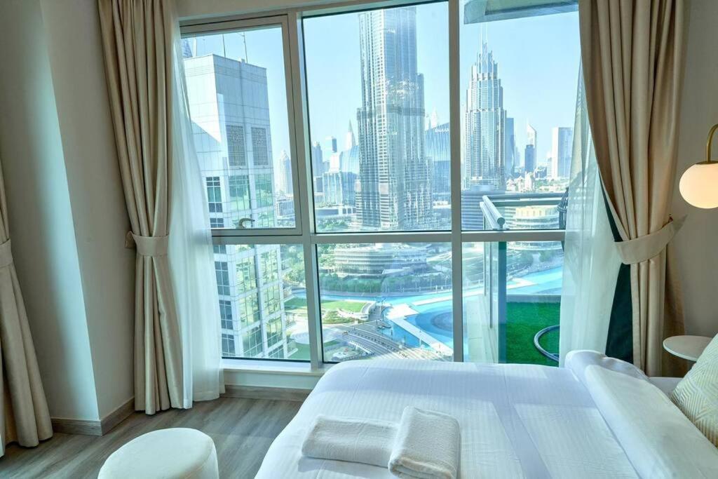 Magnificent Luxury 3Br With Amazing Burj & Fountain View Apartment Dubai Luaran gambar