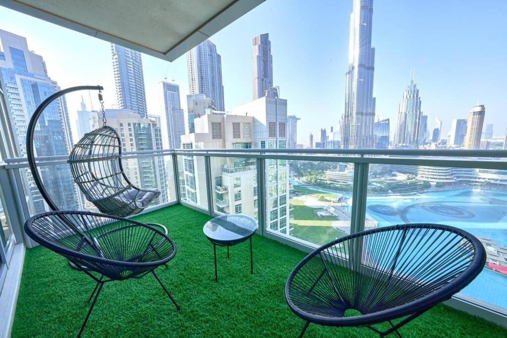 Magnificent Luxury 3Br With Amazing Burj & Fountain View Apartment Dubai Luaran gambar
